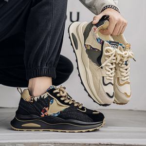 Spring 2026 New Men's Breathable Mesh Soft-Sole Casual Sports <b>Shoes</b> for Teenagers-Stylish Dad <b>Shoes</b> Fashion Trend <b>Waterproof</b> - Product Image 4