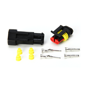 防水タイコ282080-1 2ピン防水ワイヤー男性オートコネクタ - Product Image 2