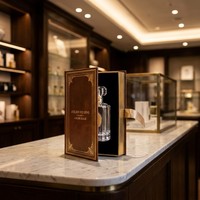 Caja de Perfume Magnética Personalizada con Logotipo, Empaque de Regalo Rígido e Inserto Ajustado para Botellas de Fragancia de Lujo