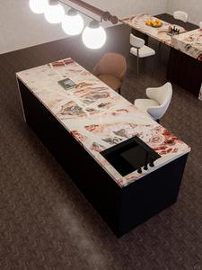 Pink Picasso Mármol Diseño moderno para baños y casas de lujo Alta calidad Impermeable Marca <span class=keywords><strong>Osim</strong></span> - Product Image 5