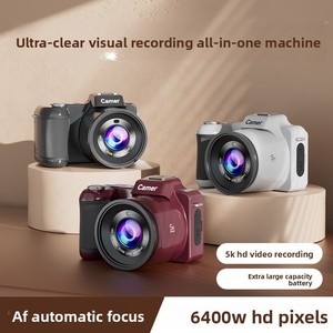 Mới độ nét cao SLR máy ảnh kỹ thuật số 5K <span class=keywords><strong>Video</strong></span> 16X zoom Tele ống kính quang học CMOS cảm biến SD Thẻ ổn định hình ảnh Lithium - Product Image 4