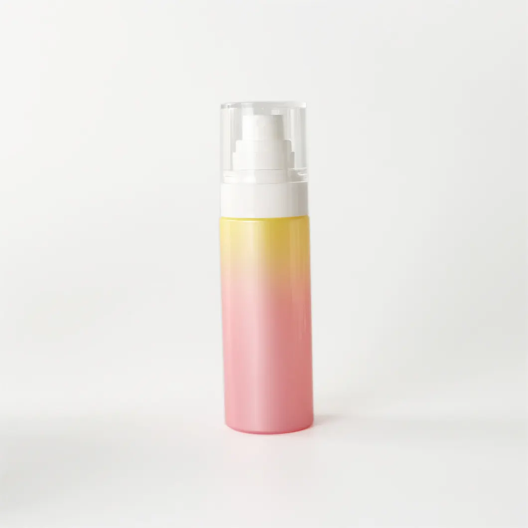 Flacon pulvérisateur de réglage de maquillage pour pulvérisateur de brouillard de couleur progressive de 100ml