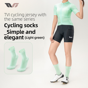 Chaussettes de cyclisme pour femmes ROCKBROS printemps-<span class=keywords><strong>été</strong></span>, chaussettes de sport respirantes à haute élasticité pour <span class=keywords><strong>vélo</strong></span> de <span class=keywords><strong>route</strong></span> et VTT, mi-mollet - Product Image 2
