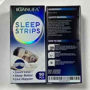 Mejor alivio de la respiración nasal para mejorar la calidad del sueño, dispositivo antirronquidos inmediato, banda bucal antirronquidos para dormir - Product Image 4
