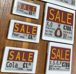 2.4GHz Bluetooth Ble Nfc <strong>E</strong> Ink <strong>Display</strong> 4-Color <strong>E</strong>-Ink Digital <strong>Price</strong> Tag Retail Supermarket Edge <strong>E</strong>-<strong>Paper</strong> Electronic Shelf Label - Product Image 5