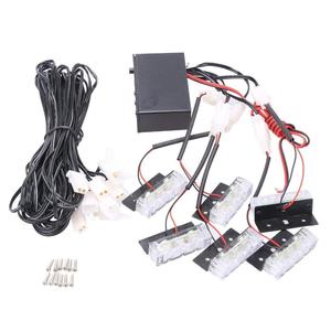 3LED 6 en 1 grille de voiture <span class=keywords><strong>flash</strong></span> 18LED grille <span class=keywords><strong>flash</strong></span> moto <span class=keywords><strong>flash</strong></span> <span class=keywords><strong>DC</strong></span> 12V - Product Image 1