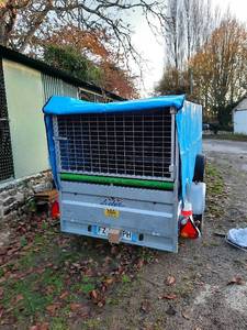 Bạt không thấm nước polyester tiện ích xe mở <span class=keywords><strong>Trailer</strong></span> bao gồm PVC <span class=keywords><strong>Trailer</strong></span> Bìa tarps 260x140x100 cm - Product Image 6