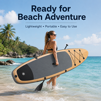 Planche de paddle gonflable (SUP) certifiée RoHS, BSCI, CE, directement de l'usine, pour sports nautiques, avec livraison incluse