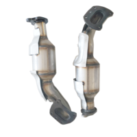 Convertidor Catalítico de Ajuste Directo de Alta Calidad BingChuan, Sustrato de Acero Inoxidable/Cerámica para Land Cruiser Prado 3.5