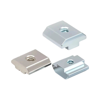 Écrou à fente en T en acier au carbone de grade 4.8 M3 M4 M5 M6 M8, écrou coulissant pour profilés d'extrusion en aluminium des séries 20 30 40 45