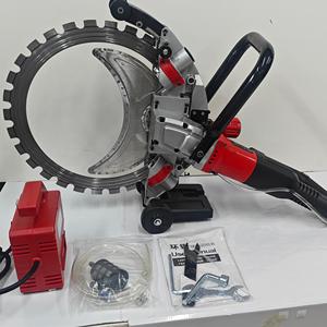 Sega circolare elettrica per calcestruzzo Serian 220V 50Hz 3000rpm, taglio profondo 300mm, scanalatrice per muri, attrezzo da costruzione a basso costo di manutenzione - Product Image 2
