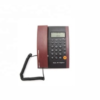 China Klassieke Thuis Bedrade Beller Id Telefoon Met Speakerphone En Oem Analoge Telefon Met Wekker Rekenmachine Fabriek