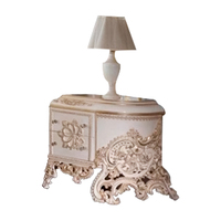 Cadre de lit complet en bois royal antique européen, lit classique rustique de taille king, lit queen, chambre à coucher pour fille, ensemble de meubles de chambre à coucher de luxe avec miroir