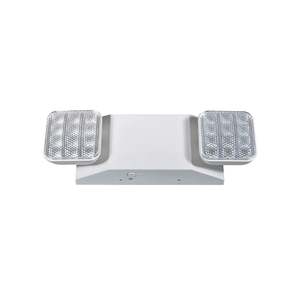 Lumière d'urgence à double tête homologuée UL 120V 277V 2x12 2835 SMT LED 3.6V 1000mAh NiCd 90 min - Product Image 1