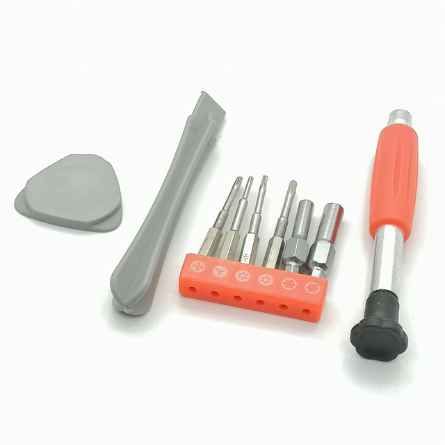 SYY High Quality T6 T8 Screwdriver Spudger Repair Kit Orange 100% Tested for NS PSP DS 3DS
