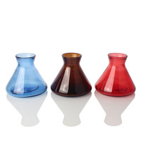 Ensemble de verres de parfum de maison de marque privée de luxe avec bâton en fibre et flacon de recharge pour votre quantité minimale de commande de maison parfumée 100 pièces