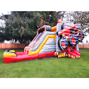 Castillo Inflable Comercial con Tobogán <span class=keywords><strong>de</strong></span> Agua, Diseño <span class=keywords><strong>de</strong></span> Monster Truck, con <span class=keywords><strong>Piscina</strong></span> para Negocios <span class=keywords><strong>de</strong></span> Alquiler para Fiestas - Product Image 3