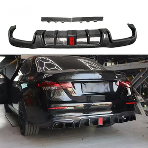 Diffusore Posteriore in Fibra di Carbonio Stile BB per Mercedes Benz Classe <span class=keywords><strong>E</strong></span> W213 LCI 2021-2025 - Product Image 2
