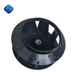 70359801 GHY Ventilador de nailon negro para lavadora, piezas de repuesto comerciales para uso hotelero, para Alliance, Huebsch, <span class=keywords><strong>Speed</strong></span> <span class=keywords><strong>Queen</strong></span>, Ipso T30 - Product Image 1
