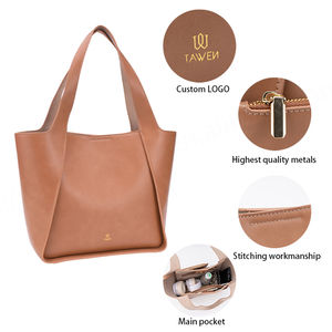 กระเป๋าคลัทช์สะพายไหล่แบบมีซิปปิดทำจากโพลีเอสเตอร์เนื้อนุ่มสำหรับผู้หญิง - Product Image 5