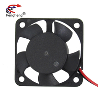 Vevor-ventilateur d'extraction rond, 40x40x20mm, 4020 0.1 amp, moteur 12v, à faible bruit, pour conduit