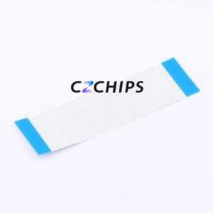 FFC1.0A-27P-100-4-8 FFC Cable (Flexible Flat Cable) P=1mm Connector 27P 1mm Non-Inverting 10cm - Product Image 2