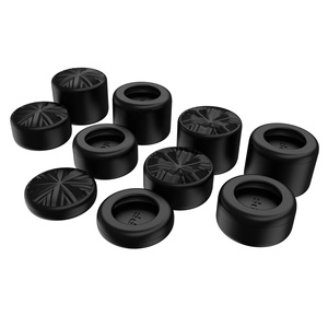 PlayVital Black Ergonomic Analog Stick Grip Joystick Thumbstick Cover pour PS5, PS4, Xbox, Switch Pro Controller - Product Image 3
