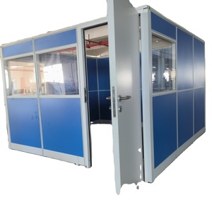Sistema <span class=keywords><strong>de</strong></span> Paneles Modulares para <span class=keywords><strong>Oficina</strong></span>, Pared Divisoria <span class=keywords><strong>de</strong></span> Vidrio y Madera, Pantalla <span class=keywords><strong>de</strong></span> Privacidad para Proyectos <span class=keywords><strong>de</strong></span> Oficinas <span class=keywords><strong>de</strong></span> Diseño Abierto - Product Image 6