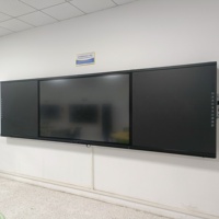 Tablette tactile interactive OPS avec écran LED enregistrable de 162 pouces, Android 120/130, pour usage scolaire, 4K 120Hz