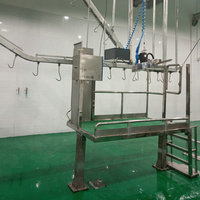 100 têtes par jour moderne vache abattoir usine bétail abattoir équipement d'abattoir