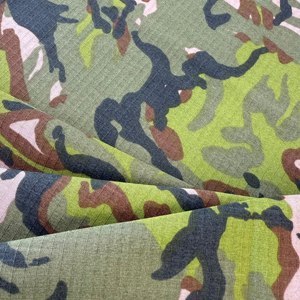 Trong Kho Rừng Kỹ Thuật Số Ngụy Trang Vải Polyester-Bông Sọc Vải Không Thấm Nước Cho Chiến Thuật Ngoài Trời Đồng Phục Quần Áo - Product Image 4