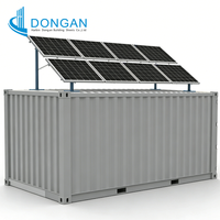 Conteneur frigorifique isotherme DongAn sur mesure de 40 pieds à énergie solaire, modèle 40GP-GF, à économie d'énergie pour la conservation des fruits de mer