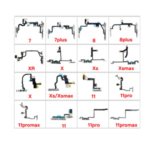 Power Flex con reemplazo de luz Flash LED para <span class=keywords><strong>iPhone</strong></span> 7 8 Plus X XR XS 11 <span class=keywords><strong>Pro</strong></span> <span class=keywords><strong>Max</strong></span> 12 13 <span class=keywords><strong>14</strong></span> 15 16 Mute Volume Switch Flex Cable - Product Image 3