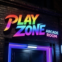 Letras Luminosas RGB Programables para Exteriores, Letrero Comercial Gigante, Letras LED Multicolores Programables, Letreros LED