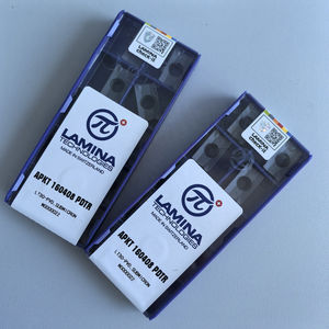 APKT160408 PDTR LT30 <b>Square</b> Laminas PVD Coated Carbide Inserts HRC45-55 3-Year Warranty OEM Available CNC Lathe Turning <b>Tools</b> - Product Image 3