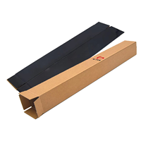 Maßgefertigte 3-Schicht-Langröhrenbox für den Versand, stabile Wellpappe-Poster-Versandbox mit Logo