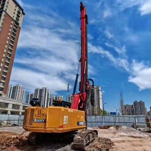 Equipo de perforación rotatoria Sany SR125 en oferta, máquina perforadora de pozos usada en buen estado a la venta. - Product Image 1