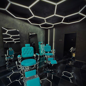 हेनिन उच्च प्रकाश चेंडेलियर प्रकाश कस्टम हेक्सागोनल एलईडी लाइट गोदाम - Product Image 4