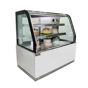 Sıcak satış ticari buzdolabı fırın kek ekran soğutma ekipmanları kek ekran buzdolabı kek vitrin