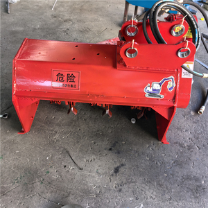 Broyeur à fléaux hydraulique <span class=keywords><strong>pour</strong></span> <span class=keywords><strong>mini</strong></span>-excavatrice, accessoire de coupe-herbe et de débroussailleuse - Product Image 1