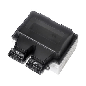 Outdoor Wall <b>Socket</b> Waterproof <b>Cover</b> IP66 ABS Tamper Resistant For 90x146 Panel - Product Image 1
