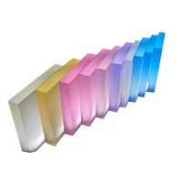 Feuille acrylique translucide haute clarté avec finition mate, idéale pour les boîtes lumineuses LED et les vitrines de magasins