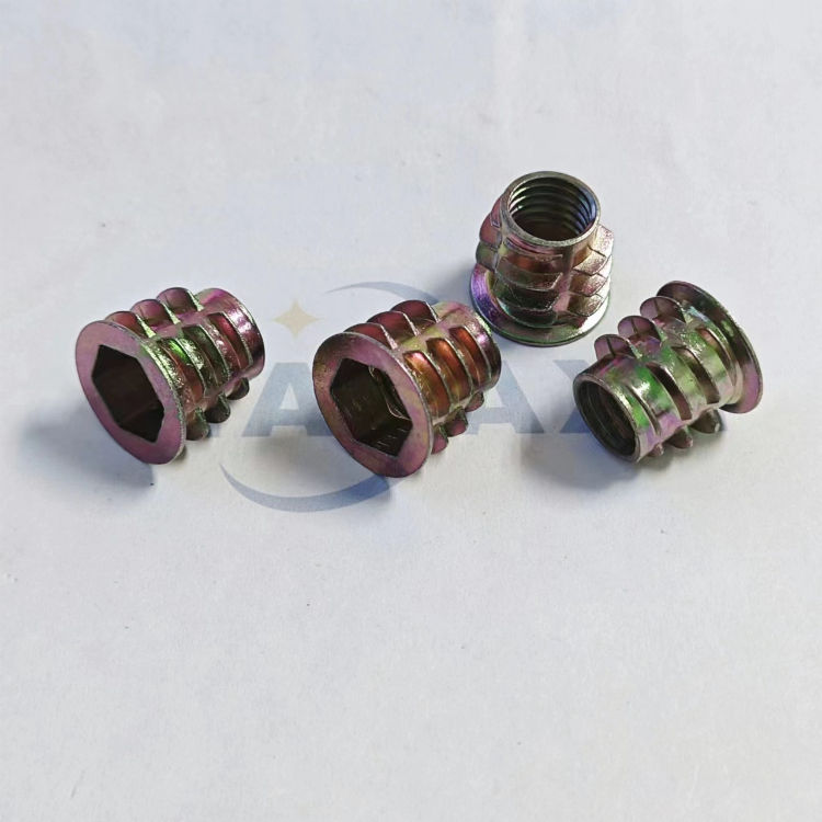 MALAXY M4 M6 M8 M10 Custom Furniture Zinc Alloy Threaded Inserts Nut ...