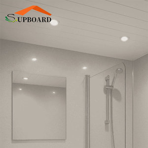Panneaux de revêtement mural et de <span class=keywords><strong>plafond</strong></span> en PVC durables et emboîtables, panneaux décoratifs à <span class=keywords><strong>fixation</strong></span> rapide pour la construction intérieure - Product Image 1