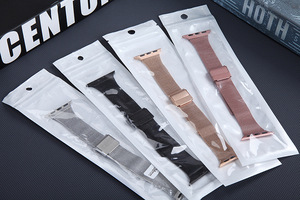 สายนาฬิกา Milanese Loop สำหรับ <span class=keywords><strong>Apple</strong></span> <span class=keywords><strong>Watch</strong></span> 1-10สายสแตนเลสสตีลขนาด40 44 41 42 45 49มม. - Product Image 3