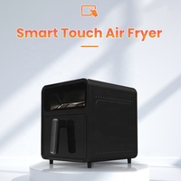 Nouveautés : Four à Frire Électrique Sans Huile, Écran Tactile, 1800W, Professionnel, Haute Vitesse, Pour Poulet, Pizza, Usage Domestique, Friteuse Numérique