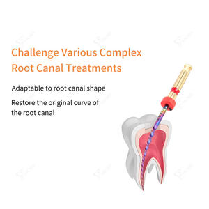 Limas Dentales M0 M4 # 17 # Cabezal de aguja manual de 35 8% 6% Taper, 19mm 21 25mm, varios colores, origen Foshan - Product Image 3