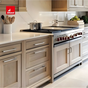 Mobili da cucina Shaker americani in ciliegio/noce/acero/quercia rossa, dipinti a mano, con ante a telaio per ville e case di lusso - Product Image 3