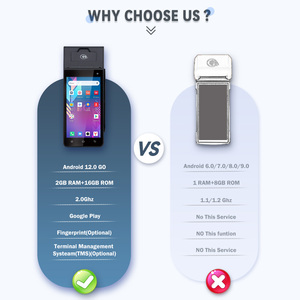 Terminal de point de vente mobile Android Z90 avec SDK gratuit, imprimante thermique et lecteur de carte POS - Product Image 6