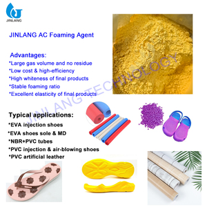 Khối lượng khí lớn <span class=keywords><strong>ADC</strong></span> tạo bọt đại lý ac2300 thổi đại lý jinlang 203C phân hủy cho <span class=keywords><strong>PVC</strong></span> tiêm giày EVA tấm xốp - Product Image 5